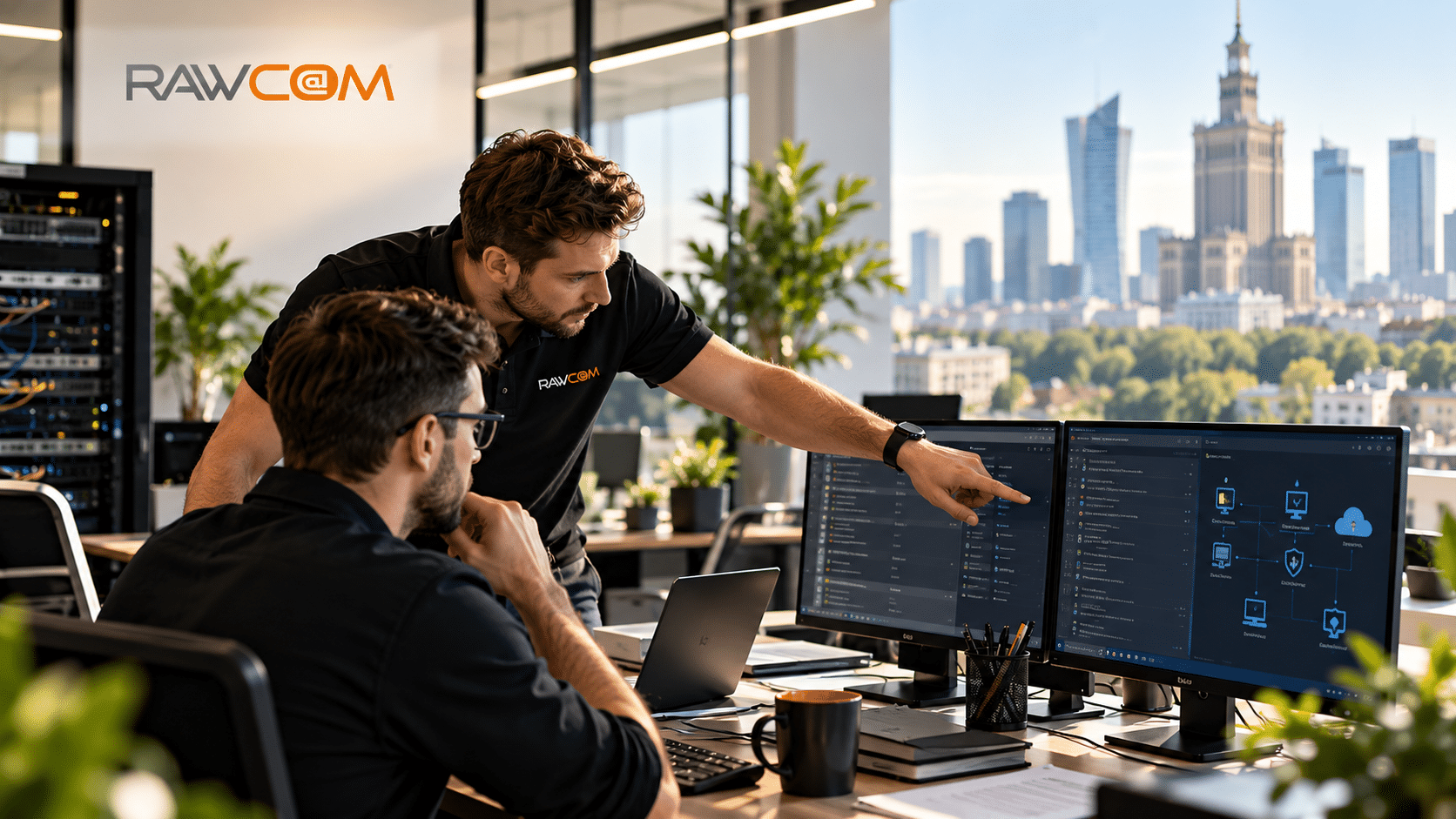 Serwis i opieka informatyczna firm – Rawcom
